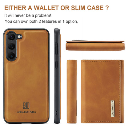 Retro Detachable Fold Wallet Galaxy S23 Case Magnetic Clip