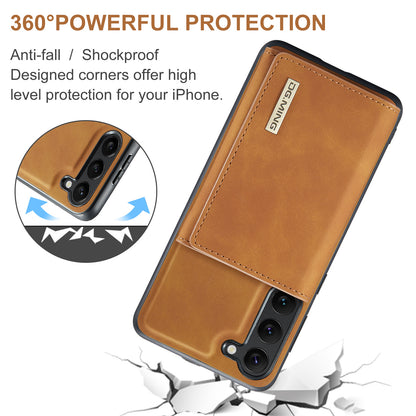 Retro Detachable Fold Wallet Galaxy S23 Case Magnetic Clip