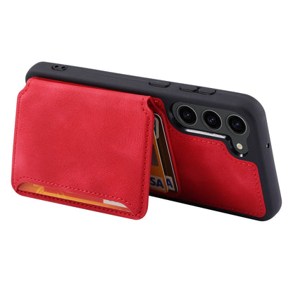 Fantasy Card Slots Buckle Galaxy S23+ Case Leather Anti-theft