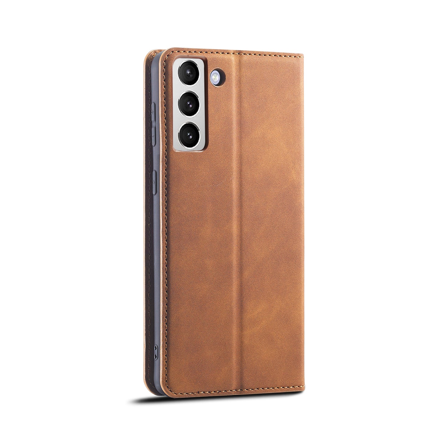 Illusion Slim Retro Leather Galaxy S23+ Case Magnetic