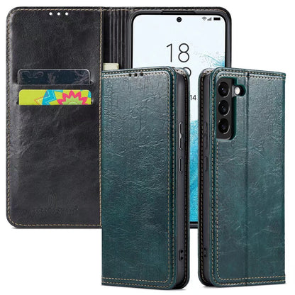 Tree Artificial Leather Galaxy S23+ Case Wallet Stand