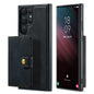 Magnetic Detachable Card Holder Galaxy S22 Ultra Case Leather Flip