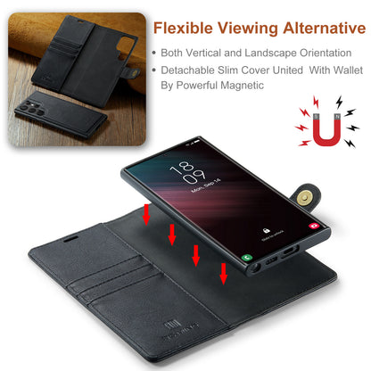 Wallet Detachable 2 In 1 Buckle Galaxy S23 Ultra Case Magnetic