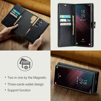 Wallet Detachable 2 In 1 Buckle Galaxy S23 Ultra Case Magnetic