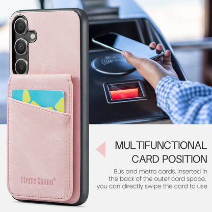 Paging Card Holder Galaxy S24+ Case Flip Multifunction