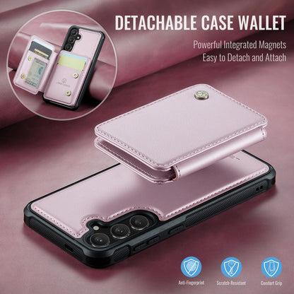 Magnetic Card Holder Galaxy S24 FE Case Detachable RFID Blocking