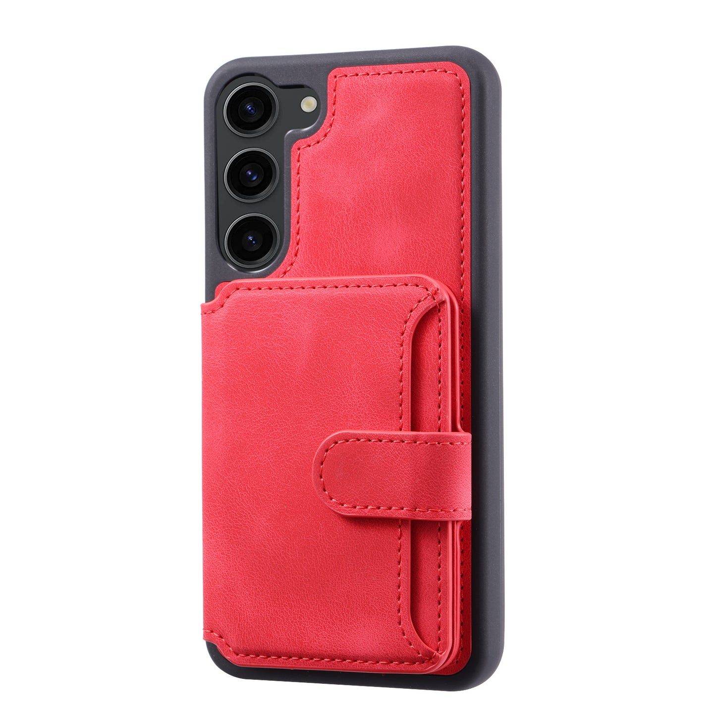 Fantasy Card Slots Buckle Galaxy S24 Case Leather Anti-theft