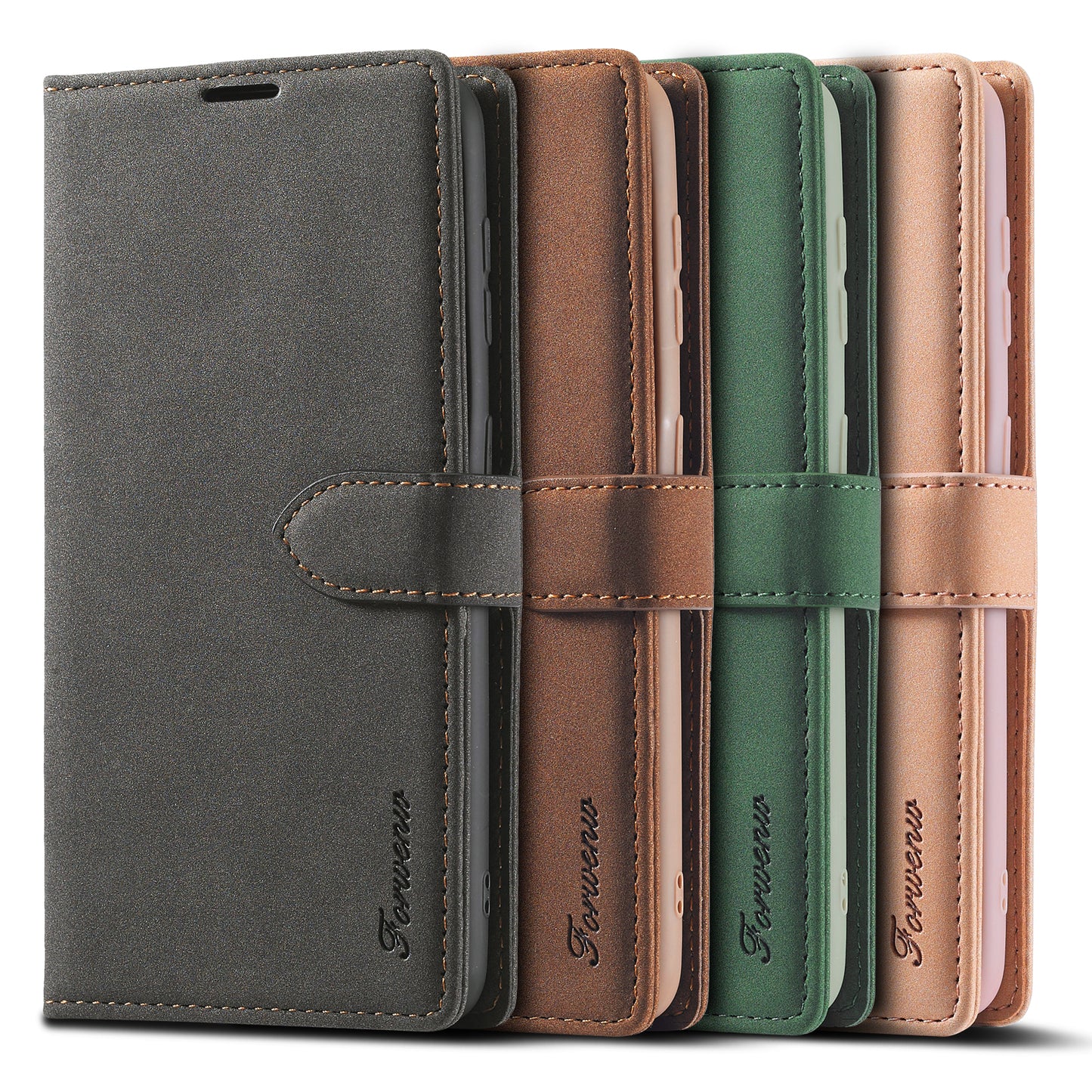 Gentry Slim Wallet Stand Galaxy S24+ Case Buckle