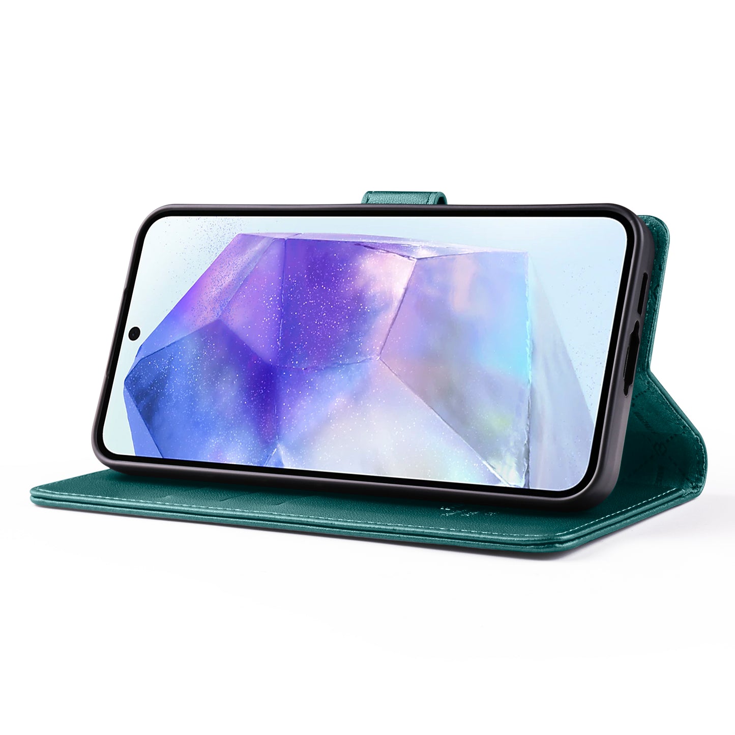 Gorgeous Wallet Leather Galaxy S23+ Case Stand