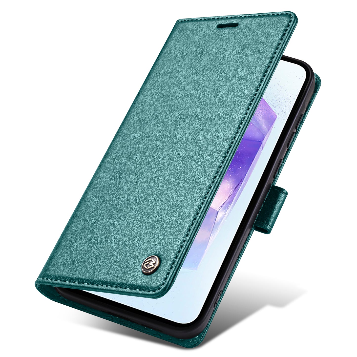 Gorgeous Wallet Leather Galaxy S23+ Case Stand