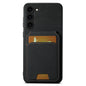 Litchi Leather Card Bag Galaxy S24+ Case Magnetic