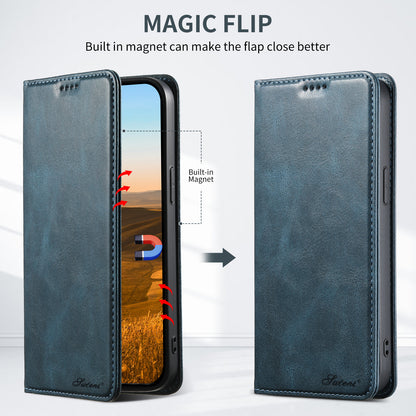 Magic Flip Leather Galaxy S24+ Case Wallet Stand