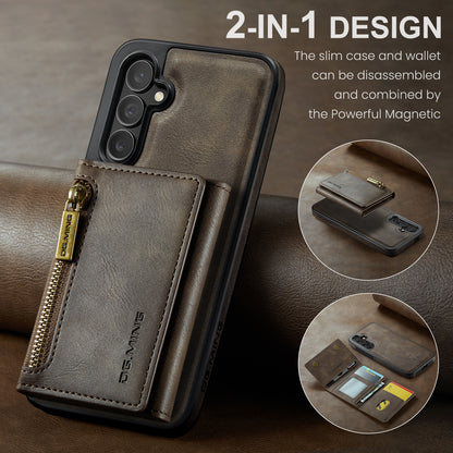 Wallet Detachable Tri-fold Galaxy S24+ Case Muilti Card Slots