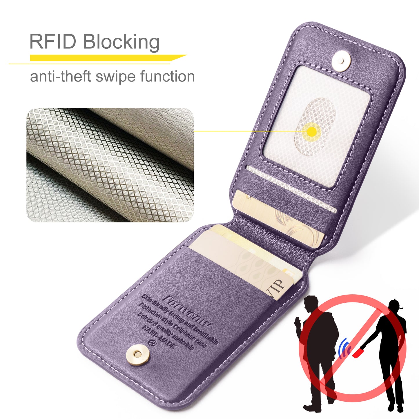 Detachable 2-in-1 Leather Card Bag Galaxy S22 Ultra Case Magnetic