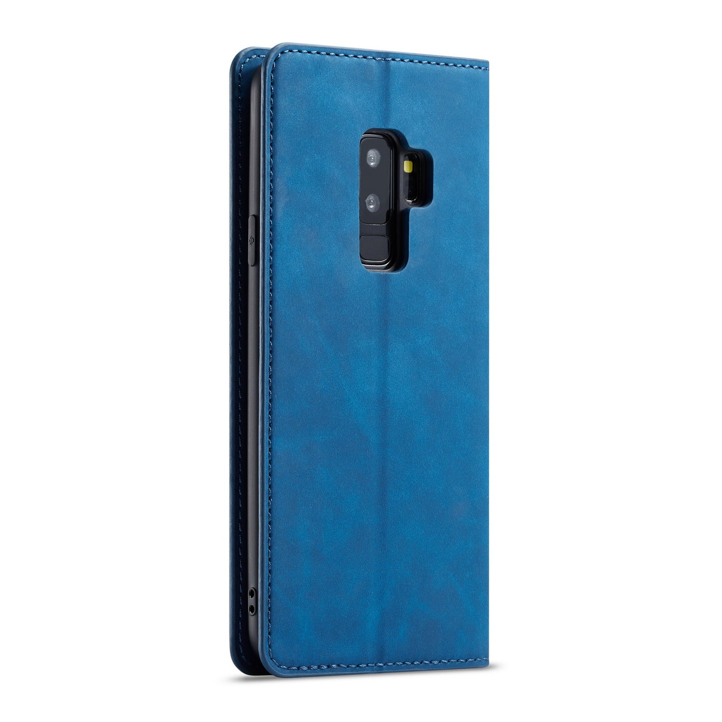 Illusion Slim Retro Leather Galaxy S9 Case Magnetic