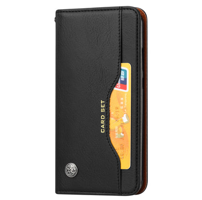 Classical Knead Leather Galaxy A60 Case with Notes Pocket