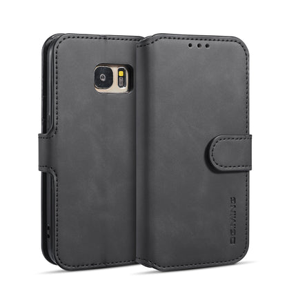 Retro Leather Edge Galaxy S7 Case with Hand Strap