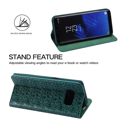 Deluxe Real Crocodile leather Galaxy S8 Case Wallet