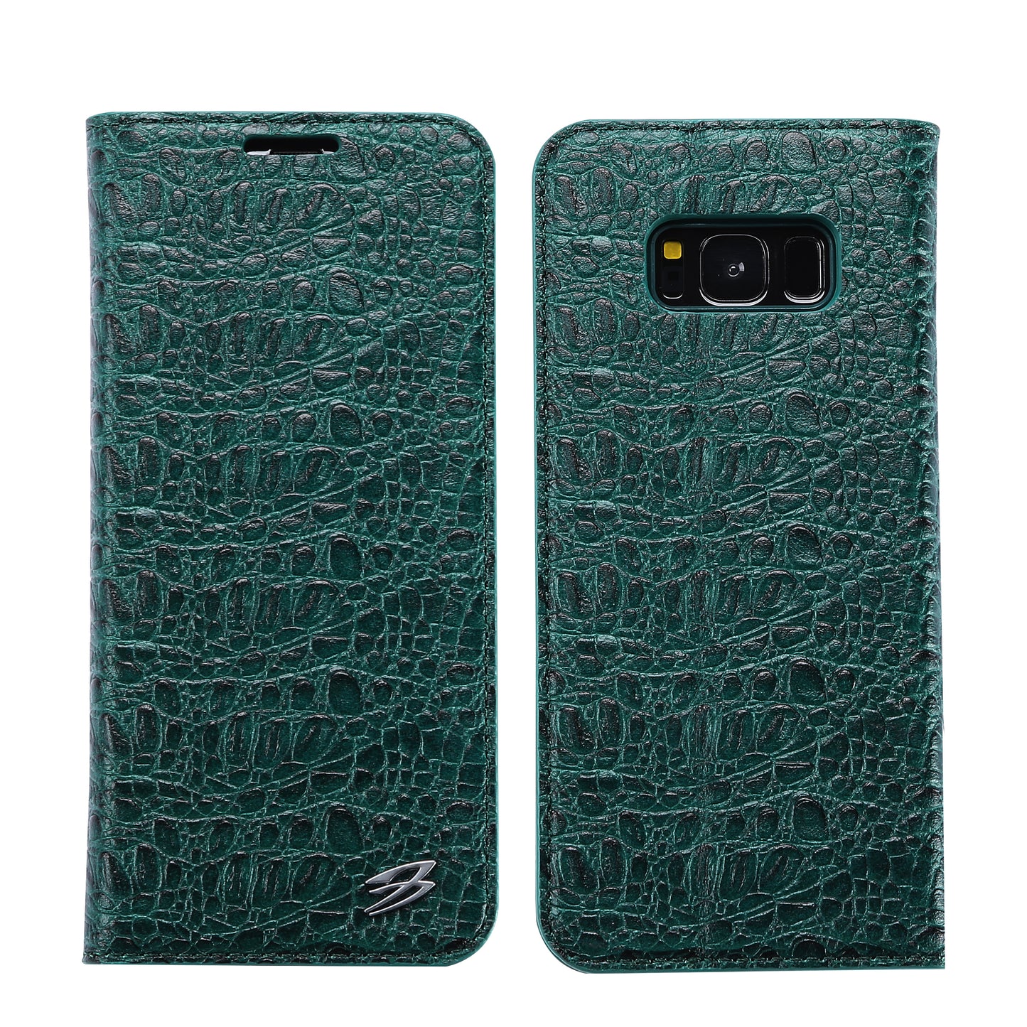 Deluxe Real Crocodile leather Galaxy S8+ Case Wallet