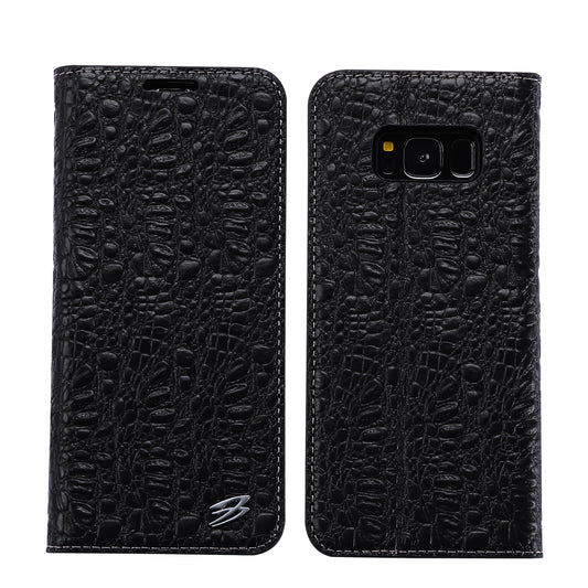 Deluxe Real Crocodile leather Galaxy S8+ Case Wallet