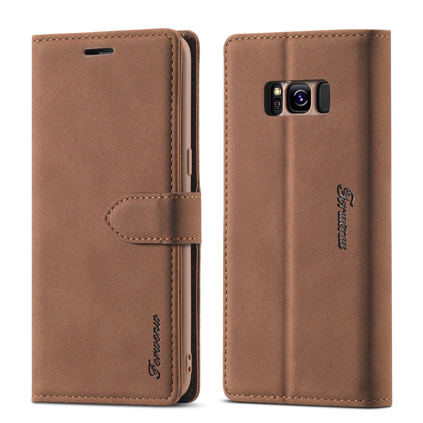 Gentry Slim Wallet Stand Galaxy S8 Case Buckle