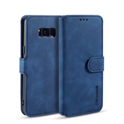 Retro Leather Edge Galaxy S8 Case with Hand Strap