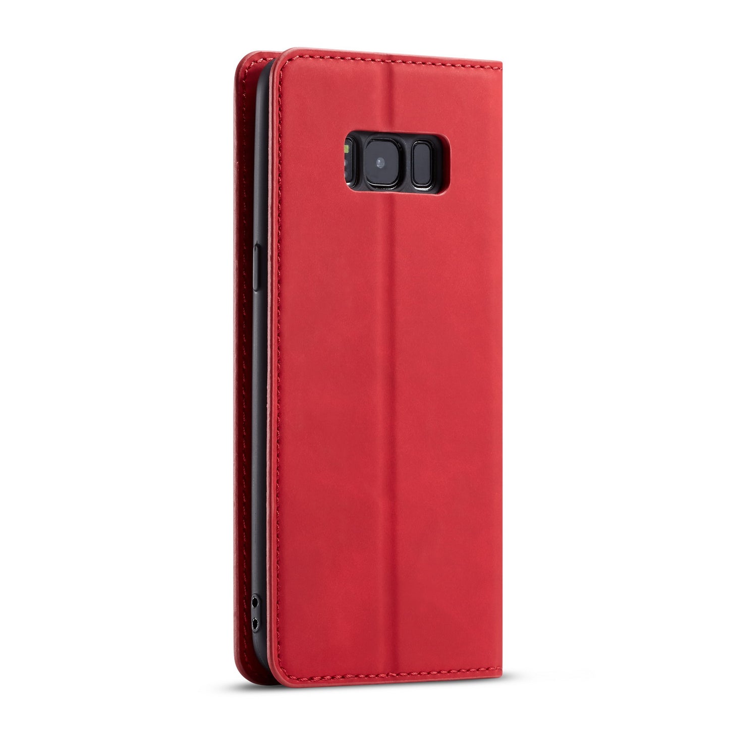 Illusion Slim Retro Leather Galaxy S8 Case Magnetic