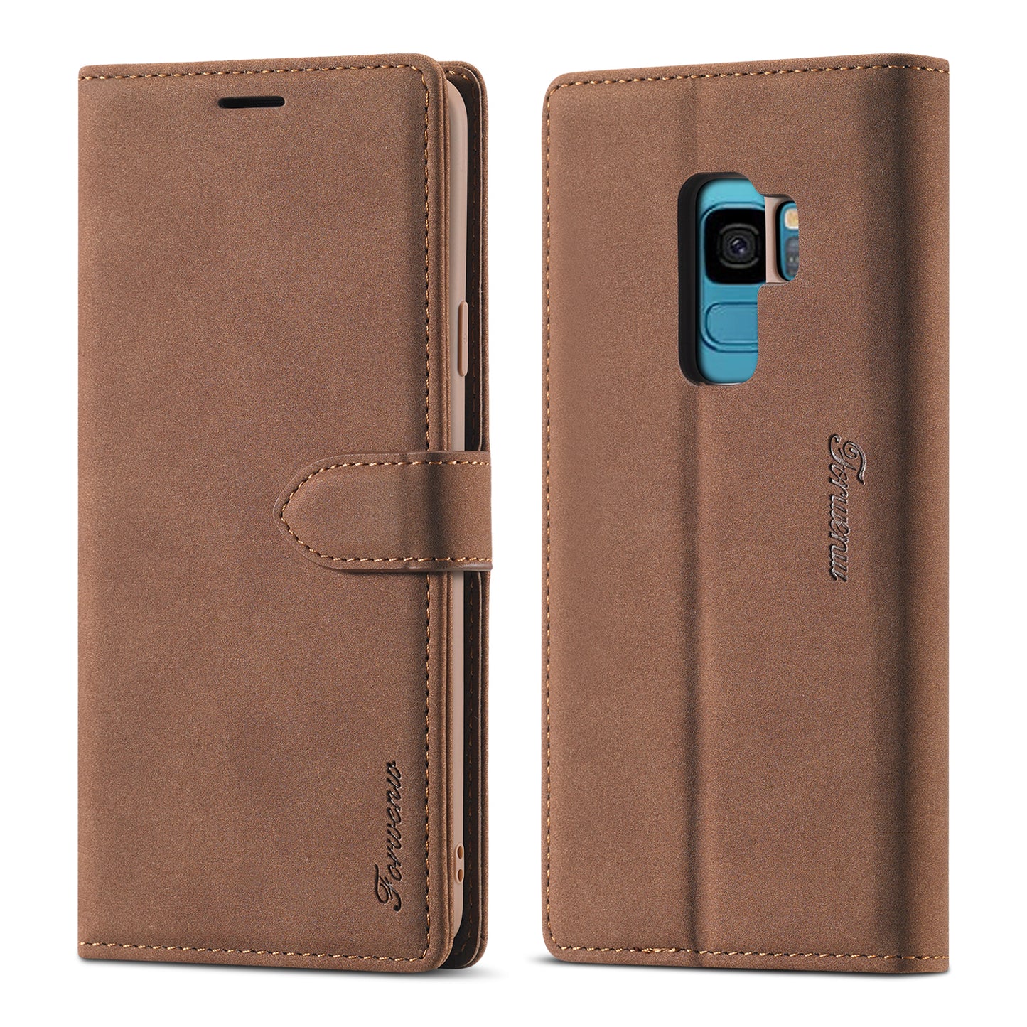 Gentry Slim Wallet Stand Galaxy S9 Case Buckle