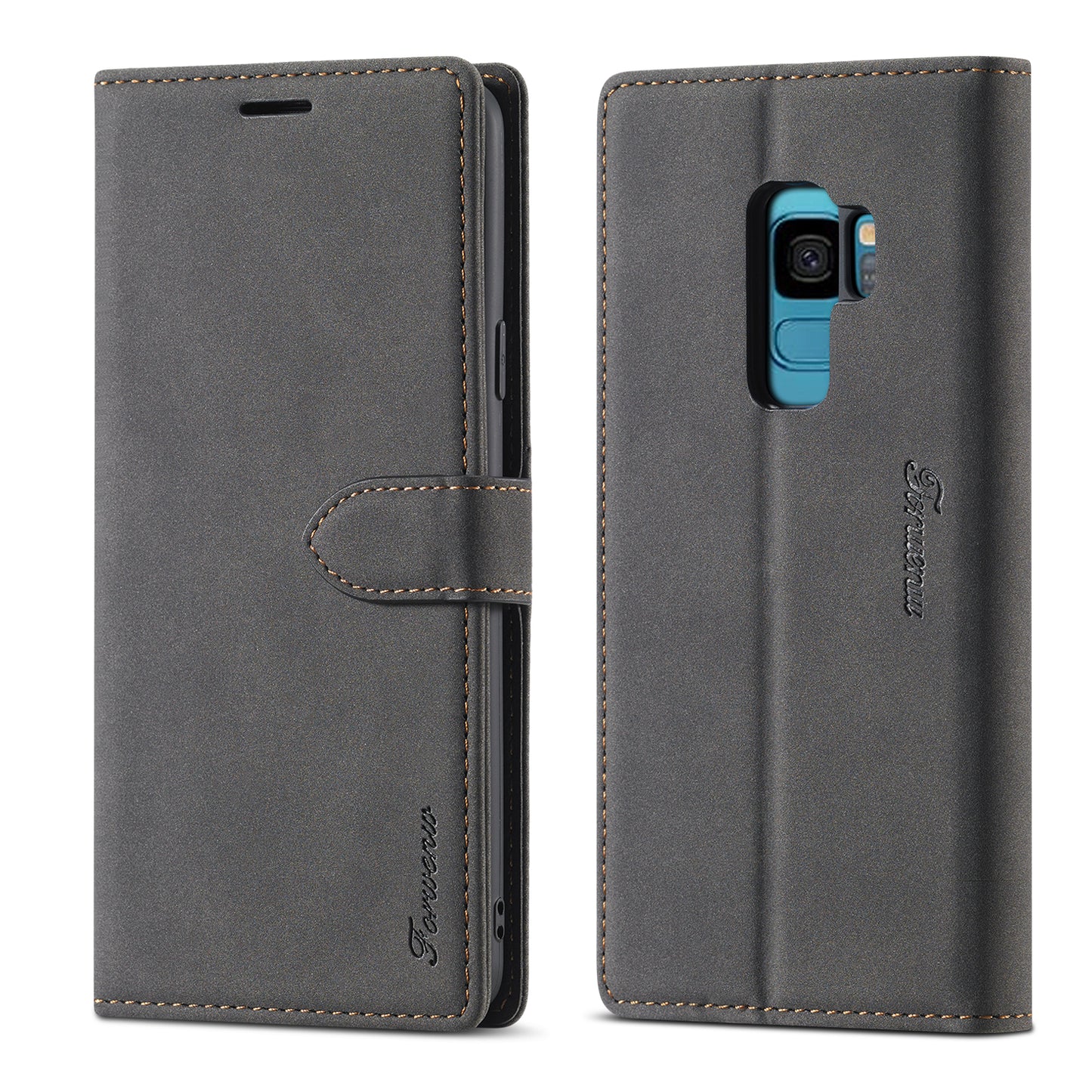 Gentry Slim Wallet Stand Galaxy S9+ Case Buckle