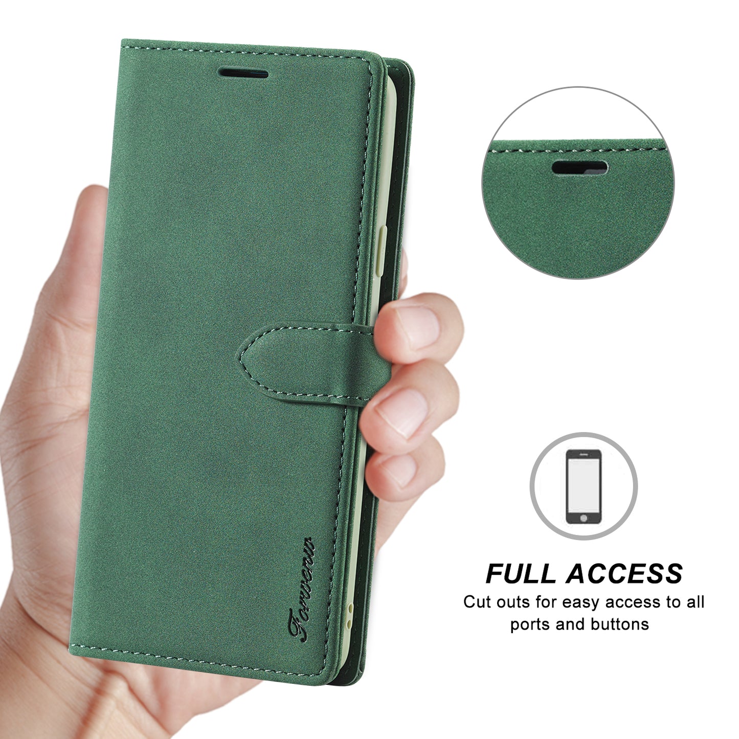 Gentry Slim Wallet Stand Galaxy S9 Case Buckle