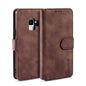 Retro Leather Edge Galaxy S9 Case with Hand Strap