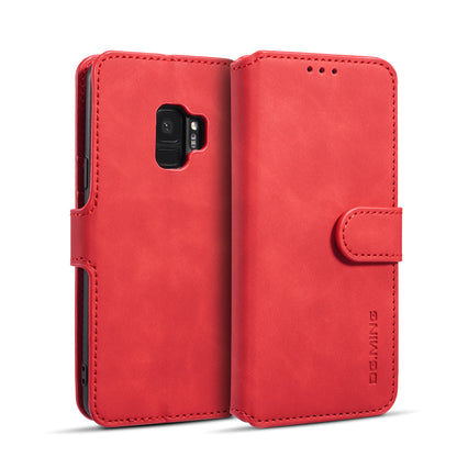 Retro Leather Edge Galaxy S9 Case with Hand Strap