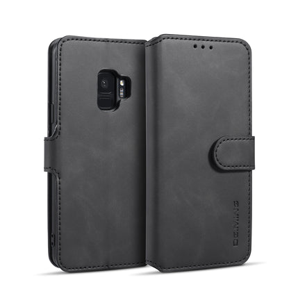 Retro Leather Edge Galaxy S9 Case with Hand Strap