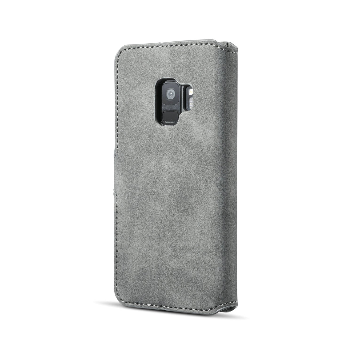 Retro Leather Edge Galaxy S9 Case with Hand Strap