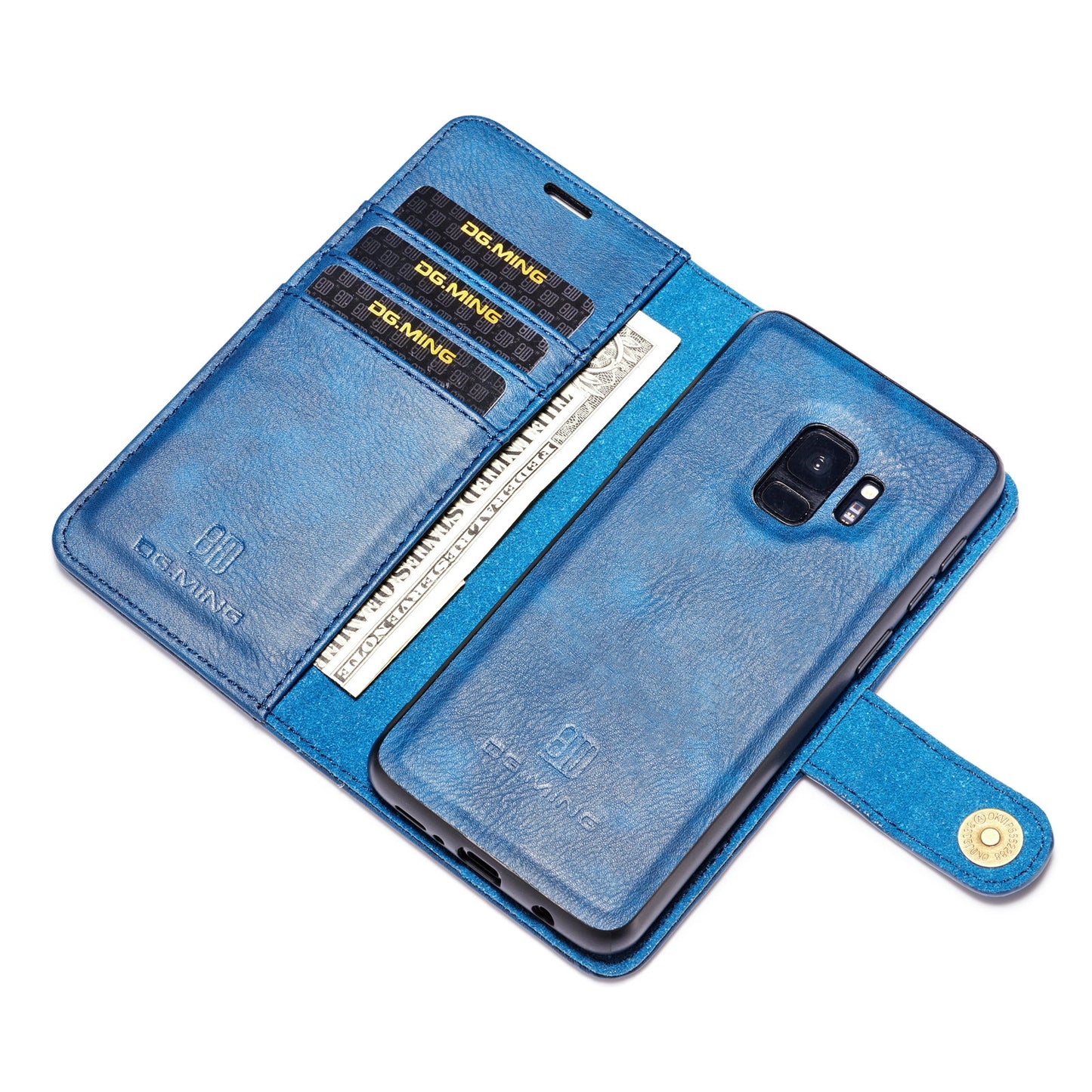 Wallet Detachable 2 In 1 Buckle Galaxy S9 Case Magnetic