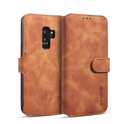 Retro Leather Edge Galaxy S9+ Case with Hand Strap