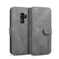 Retro Leather Edge Galaxy S9+ Case with Hand Strap