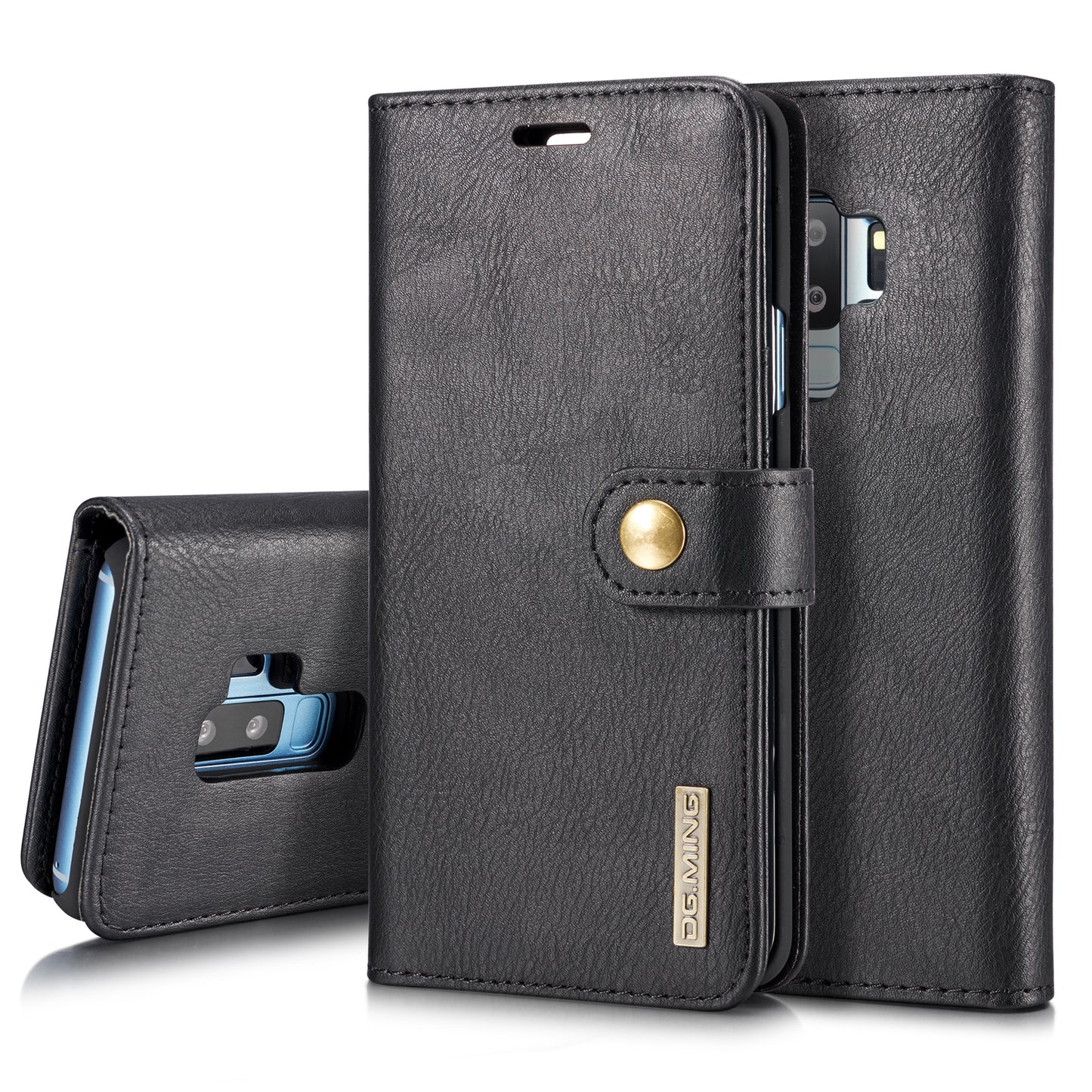 Wallet Detachable 2 In 1 Buckle Galaxy S9+ Case Magnetic