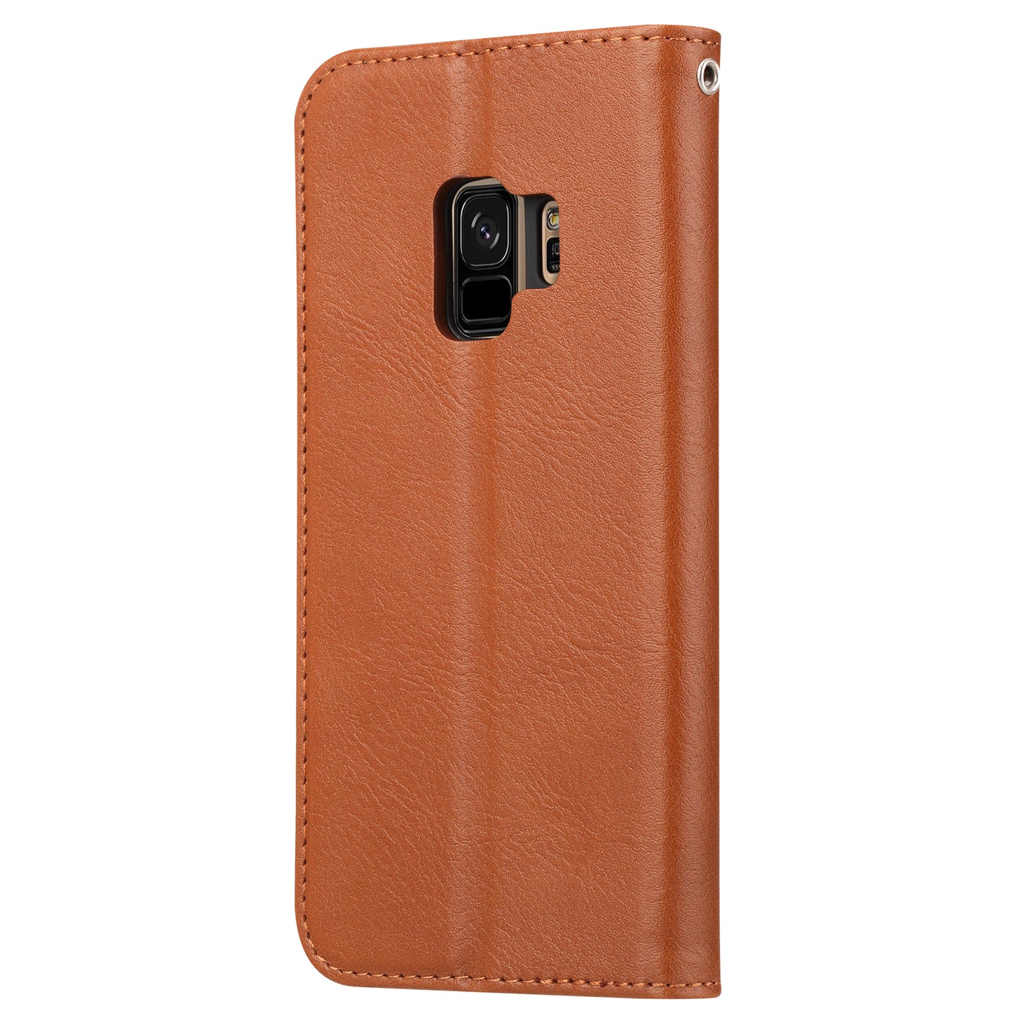 Classical Knead Leather Galaxy S9 Case with Notes Pocket