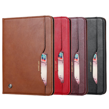 Classical Knead Leather Galaxy Tab A7 Lite Case with Notes Pocket