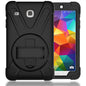 Pirate King Galaxy Tab E 8.0 Case 360 Rotating Stand Hand Shoulder