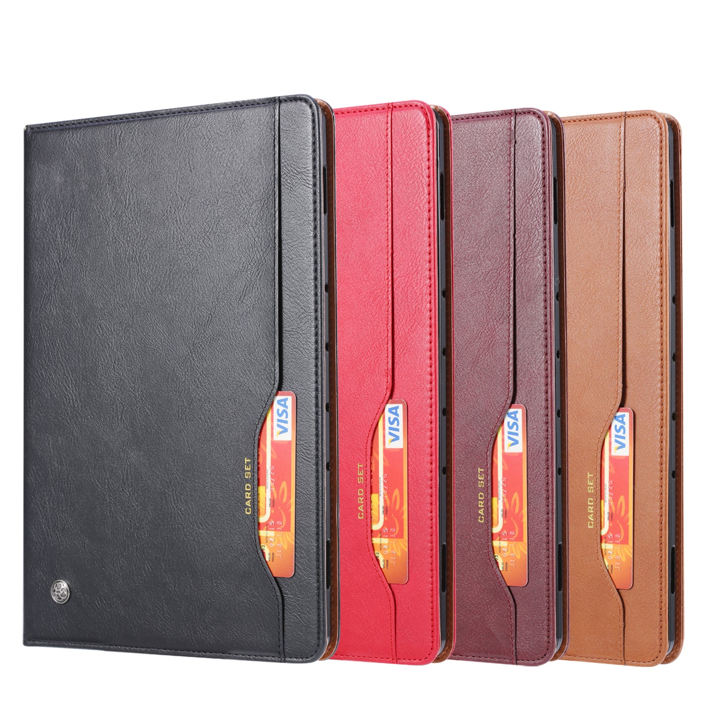 Classical Knead Leather Galaxy Tab S6 Case with Notes Pocket