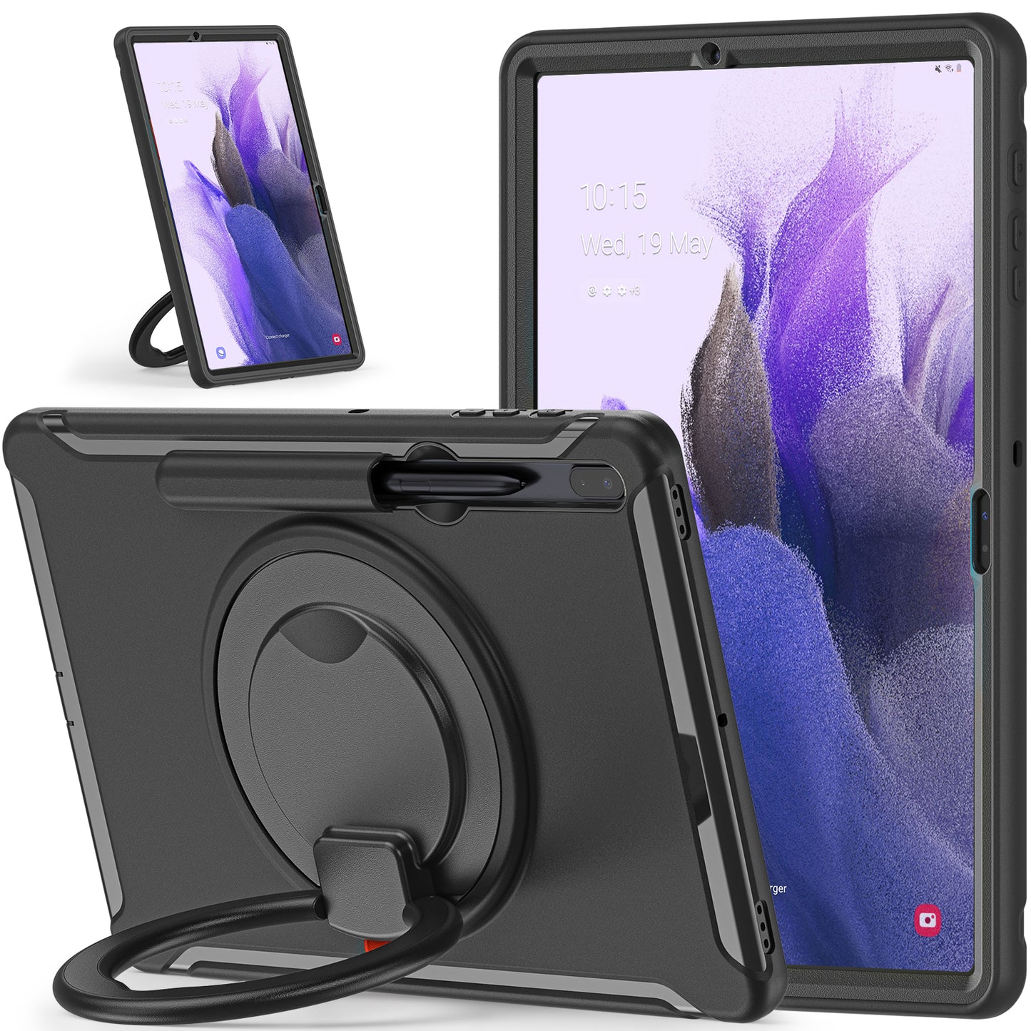 Bull Demon King Galaxy Tab S7+ Case Handle Grip Triple