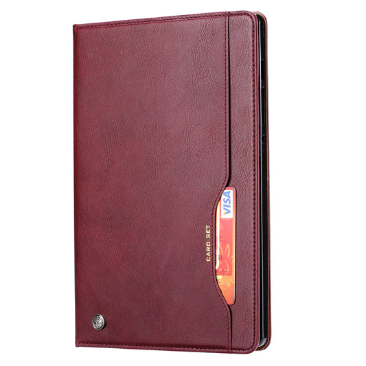 Classical Knead Leather Galaxy Tab S8 Case with Notes Pocket