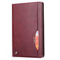 Classical Knead Leather Galaxy Tab S9 Case with Notes Pocket