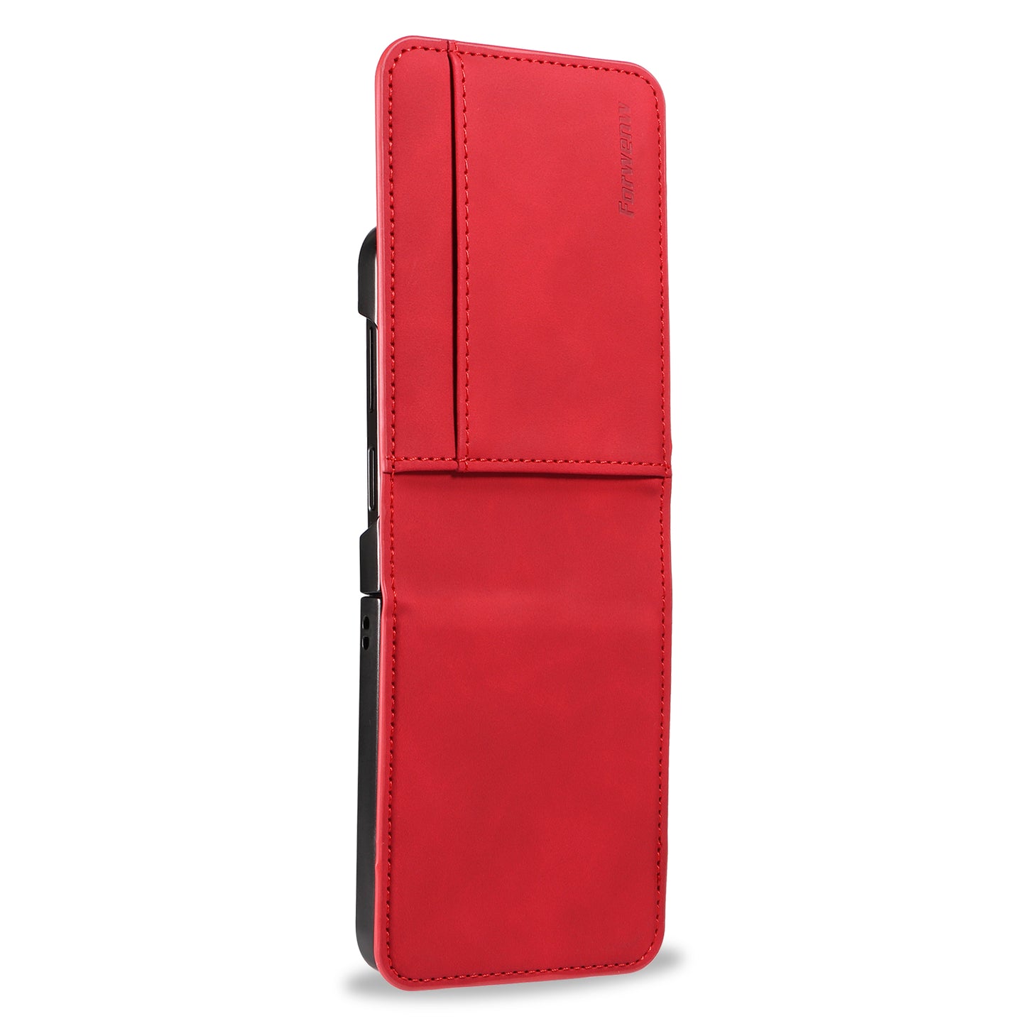 Illusion Slim Retro Leather Galaxy Z Flip4 Case Magnetic