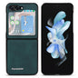 Insert Card Slot Leather Skin Galaxy Z Flip3 Case Back