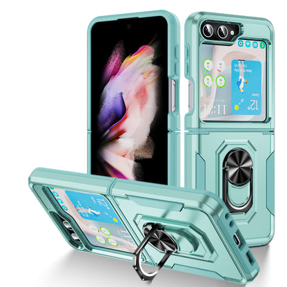 Pioneer Galaxy Z Flip5 Case Rotating Ring Stand