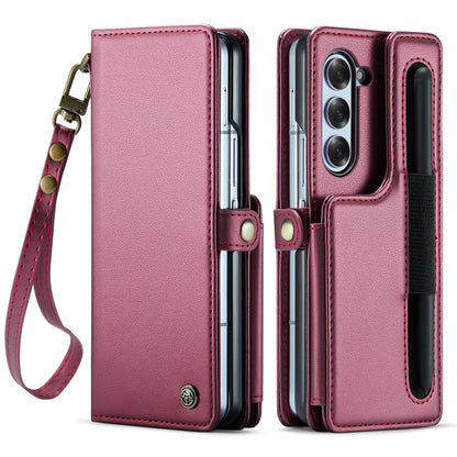 Sturdy Kickstand Galaxy Z Fold6 Case Multiple Card Slot