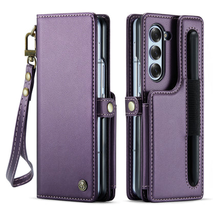 Sturdy Kickstand Galaxy Z Fold6 Case Multiple Card Slot